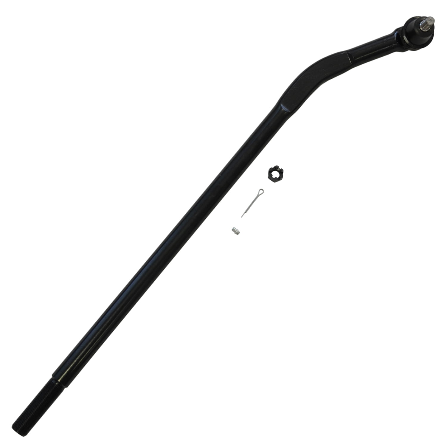 Detroit Axle - Rear Passenger Side Upper Outer Steering Tie Rod End  Replacement for 2007-2018 Jeep Wrangler JK 