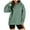 Green, variant on RYRJJ Womens Oversized Hoodies Lightweight Sweatshirts Long Sleeve Side Slit Pullover Shirts Fall Winter Hooded Tops with Pocket(Blue,L)