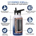 thumbnail image 2 of 16oz (Fluid Ounces) Standard Mouth Hydro Cell Stainless Steel Water Bottle Navy/White, 2 of 3
