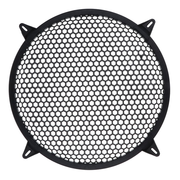 Rejilla de malla para altavoz de subwoofer y amplificador de coche, universal, de plástico, de 12 pulgadas