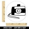 thumbnail image 2 of Digital Camera Doodle Self-Inking Rubber Stamp Ink Stamper - Green Ink - Small 3/4 Inch, 2 of 7