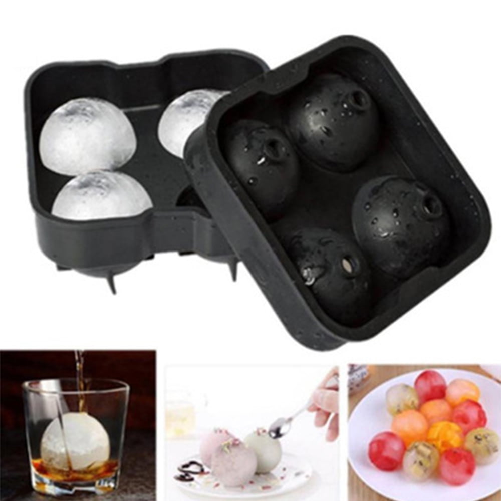 Details about   Ice Ball Maker Mold Ice Cubes Chocolate Tray Mould for Whiskey Cocktai Drinks 