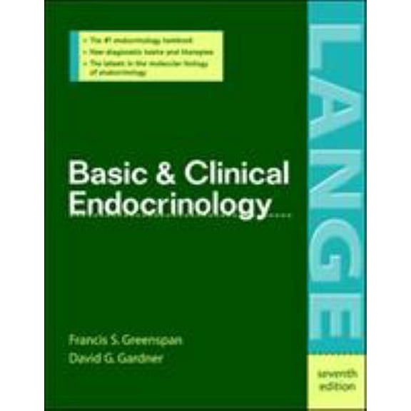 Pre-Owned Basic & Clinical Endocrinology (Paperback) 0071402977 9780071402972