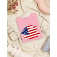 thumbnail image 3 of American Flag Grunge Style T-Shirt Women -Image by Shutterstock, Female x-Large, 3 of 4