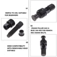 thumbnail image 4 of Crankset Puller Crank Arm Remover Crank Extractor Bottom Bracket Removal Tool, 4 of 7