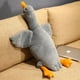 thumbnail image 3 of Peluche gigante de ganso blanco de 190 cm de largo, realista, con alas grandes, para masajes y abrazos, para novio y niña, 3 of 5