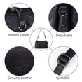 thumbnail image 5 of HAWEE Genuine Leather Purse for Women Hobo Bag Trendy Crossbody Bag and Shoulder Bag with 2 Straps, 5 of 5