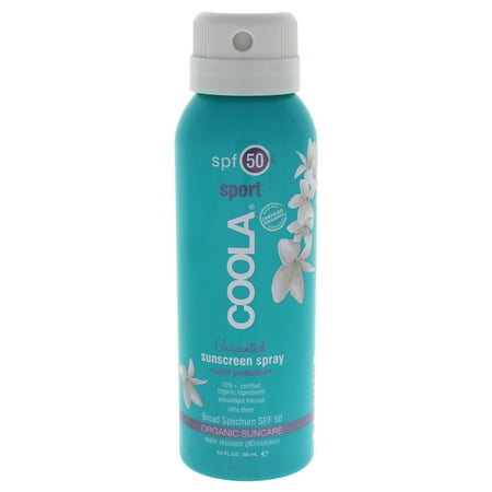 Coola Sport Sunscreen Spray SPF 50 - Unscented - 3 oz