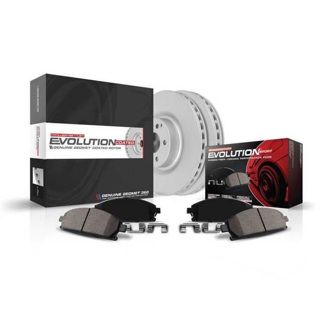 PowerStop K8270 Front Z23 Evolution Brake Kit for 2018-2020 Kia Stinger