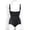 Black, variant on Sonbest Floral Body Bodysuits Body For Women Shaper Pulling Underwear Plus Size Waist Corsets Crotch Buckle High-elastic Shapewear