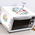 thumbnail image 5 of Microwave Oven Cover Cute Pattern Dustproof Oil Proof Machine Protector Decorative Kitchen Appliance Cover Nordic Style Simple Parts(01), 5 of 5
