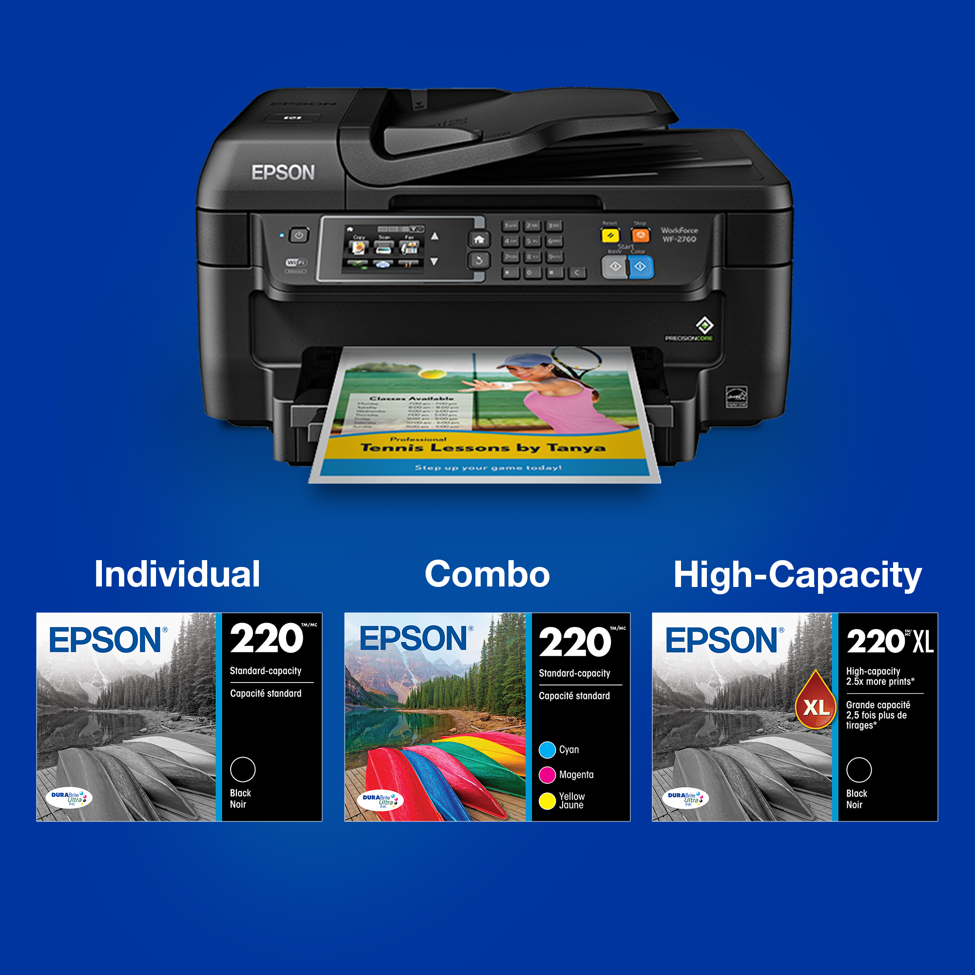 Epson T220 DURABrite Ultra Color Ink Cartridge Pack photo 5