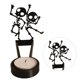thumbnail image 2 of Candelabros de Halloween Decoraciones Metal Terror Portavelas Proyectores de sombras, 2 of 3