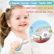 thumbnail image 2 of Cepillo de dientes YOTEE en forma de U para niños pequeños, silicona apta para alimentos, 2 unidades, 2 of 9