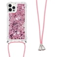 thumbnail image 4 of Funda FOXDOCK para iPhone 12 Pro Max con Cuerda Ajustable, Brillo Líquido, Protección Antigolpes y Lente – Ideal para Regalo, 4 of 6