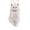 white, variant on Plush Cat Backpack Cute Realistic Kitty Bag Soft Stuffed Animal Shoulder Bag Gift for Women Girls