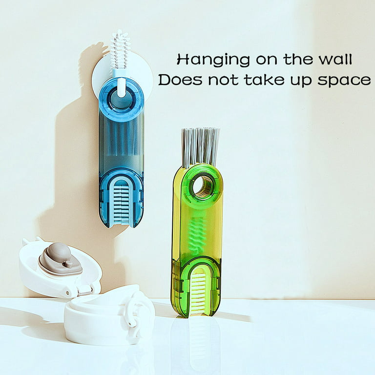 Bottle Lid Cleaning Brush 3 In 1 Assorted Single Piece