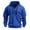 Blue, variant on Boy's Quarter Zip Hoodies Long Sleeve Fall Pullover Kids Tactical Sweatshirt, Lightweight Fleece - 5 to 15 Years