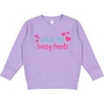 thumbnail image 2 of Inktastic Little Miss Sassy Pants, Sassy, Sassy Girl, Hearts Toddler Sweatshirt, 2 of 4