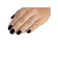 thumbnail image 3 of Diamond Wedding Ring 1/3 ct Stackable Womens Diamond Band 14K White Gold, 3 of 3
