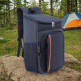 thumbnail image 2 of Mochila térmica aislada Bolsa de almuerzo aislada Caja de almuerzo ligera Mochila de almuerzo impermeable para picnic Pesca Senderismo Camping Parque Azul, 2 of 8
