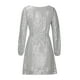 thumbnail image 5 of Vestidos Para Mujer , Vestidos de Invitados de Boda, Moda de Otoño, Cuello Redondo, Lentejuelas, Manga Larga, Minivestido Liso, Vestido de Fiesta, Vestido Formal Odeerbi  ODB151693, 5 of 8
