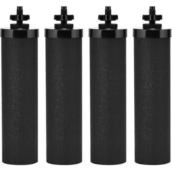 Water Filter Replacement for Berkey, Water Filter System, Gravity Water Filter Replacements, 4 Black Gift ZMYX