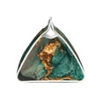 thumbnail image 3 of Lsque Emerald Color Gold Marble Printed Long Tissue Box Cover Holder, Facial Paper Organizer Dispenser,Triangle with Bottom Belt, PVC Leather Decorative Organizer, 3 of 9