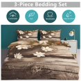 thumbnail image 5 of Duvet Cover Queen Size Oil Painting of Sunflowers 3 Pcs Duvet Cover Set Bedding Sets Queen Soft Breathable, 5 of 6