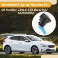 thumbnail image 3 of Kit de boquillas de lavado de parabrisas Unique Bargains para Cadillac CTS 2008-2015 No.25815793, 3 of 6