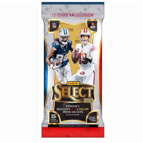 Panini 2023 Select Football Jumbo Value Trading Card Pack