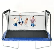 Hotjump Rectangle Trampoline 12ft x 8ft Trampoline with Enclosure