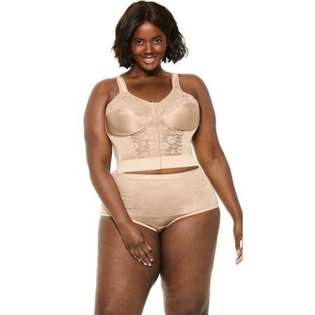 

Comfort Choice Women s Plus Size Easy Enhancer&Reg; Wireless Longline Posture Bra Bra