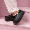 thumbnail image 3 of Women Fuzz Lined Clogs Cushion Platform Lightweight Winter House Shoes Slip-on Closed-Back Bedroom Slippers for Indoor Outdoor, 3 of 7