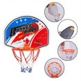 thumbnail image 2 of Indoor Mini Basketball Hoop for Kids, Over-The-Door Wall Mounted Basketball Hoop for Door, Wall, Living room, Basketball Toy Gift for Boys and Girls, 2 of 3