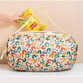 thumbnail image 1 of WIFKLSIIPG Foldable Shopping Bag Travel Shoulder Portable Thickened Oversized Storage Bag, 1 of 8