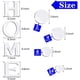 thumbnail image 4 of Billuyoard Adhesivo de pared autoadhesivo conveniente calcomanía para el hogar artesanía accesorios para el hogar suministros para el hogar Decoración del hogar, 4 of 6