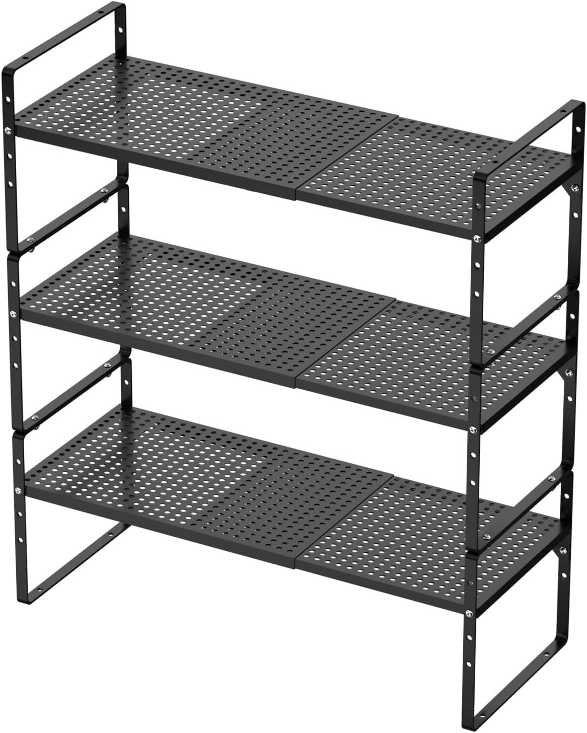 SHMAMT Expandable Storage Shelf Stackable Organizer Spice Rack