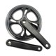 thumbnail image 1 of Juego de bielas para bicicleta, juego de bielas de aleación de aluminio de 165 mm para bicicleta plegable, juego de bielas de bicicleta resistente con, 1 of 9