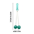 thumbnail image 5 of Vintage Christmas Ornaments New Clackers Balls A String Swinging Toys for Kids Fine Motor Skills for Stocking Stuffers, Multicolor, 5 of 8