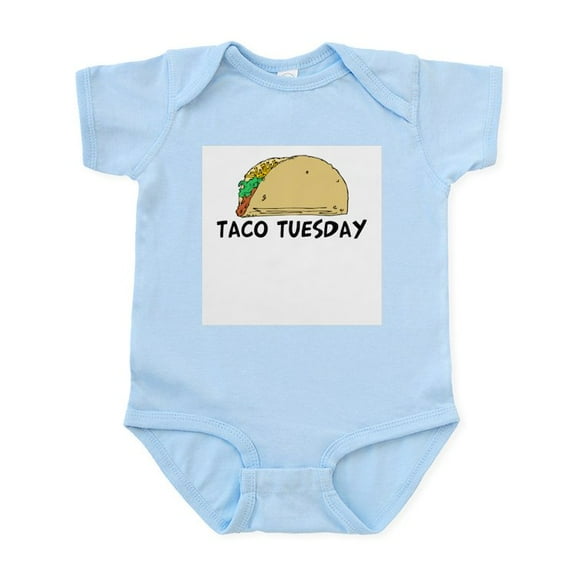 CafePress - Taco Tuesday Infant Bodysuit - Baby Light Bodysuit, Size Newborn - 24 Months