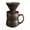 E., variant on Ceramic V 60 Pouring Over Coffee Brewer 460ml Fashion Coffee Maker For Home Brewing