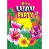 Partypro 19164 Luau Party Invitation