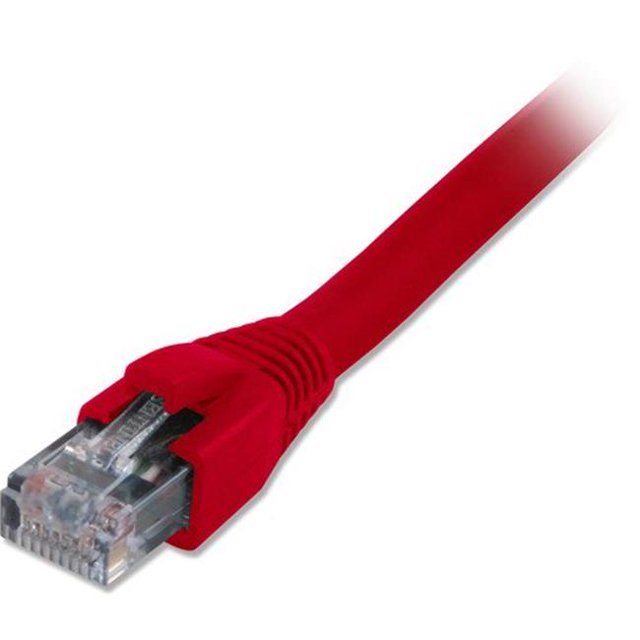 Comprehensive Cable CAT6STP-7RED 7 ft. Cat 6 Snagless Shielded Ethernet Cable, Red