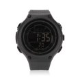 thumbnail image 2 of Sports Watch, LCD Display  Watch Adjustable Backlight  For Camping For Cycling Black Dial Black Strap, 2 of 8