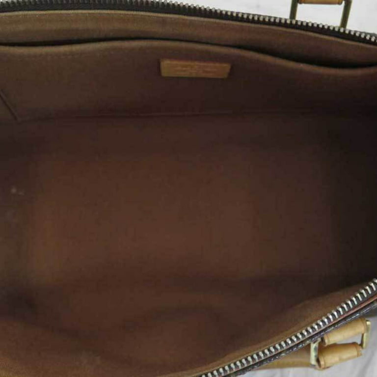 Authenticated Used Louis Vuitton Handbag Monogram Popincourt Brown Canvas  Women's M40009 