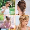 thumbnail image 5 of 100 PCS Elastic Hair Bands, 2mm Elastic Hair Ties Ponytail Holders, Bulk Hair Ties No Metal Gentle Elastics for Women Girls Kids, Multicolor, 5 of 5