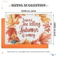 thumbnail image 6 of Yayeee Doormat for Indoor Entrance 32" x 20" Non Slippery Floor Rug, Leaves Pattern, 6 of 8