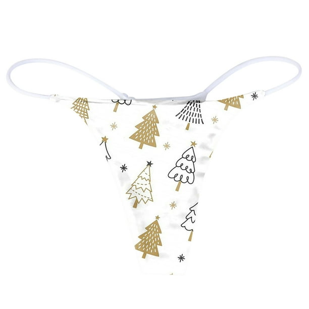 Zuwimk Panties For Women Thong,High Waisted Lace Thong for Women Cotton Underwear Plus Size