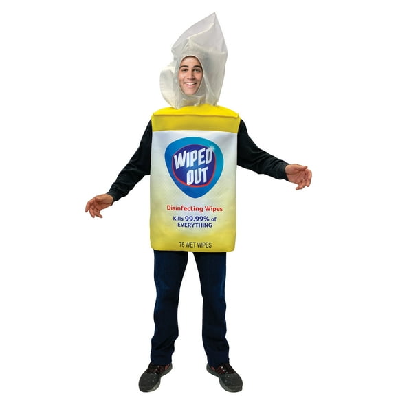 Wiped Out!  Funny Adult Halloween Costume